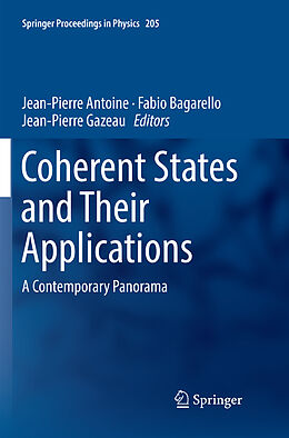 Kartonierter Einband Coherent States and Their Applications von 