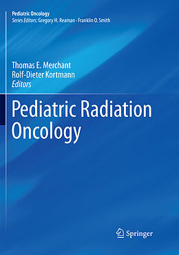 Couverture cartonnée Pediatric Radiation Oncology de 