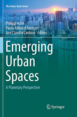 Couverture cartonnée Emerging Urban Spaces de 