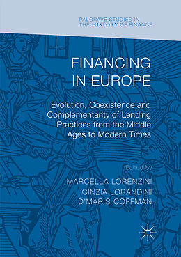 Kartonierter Einband Financing in Europe von 