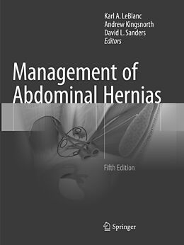 Couverture cartonnée Management of Abdominal Hernias de 