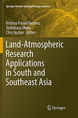 Couverture cartonnée Land-Atmospheric Research Applications in South and Southeast Asia de 