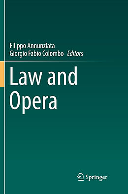 Couverture cartonnée Law and Opera de 