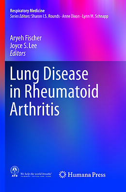 Couverture cartonnée Lung Disease in Rheumatoid Arthritis de 