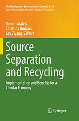 Kartonierter Einband Source Separation and Recycling von 