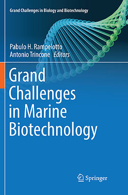 Couverture cartonnée Grand Challenges in Marine Biotechnology de 