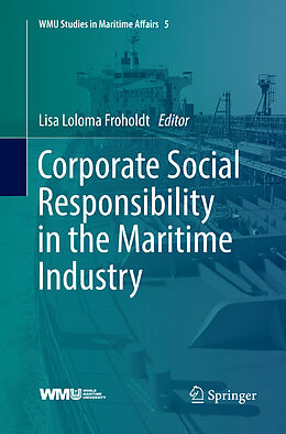 Couverture cartonnée Corporate Social Responsibility in the Maritime Industry de 