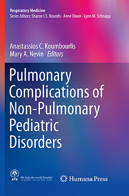 Couverture cartonnée Pulmonary Complications of Non-Pulmonary Pediatric Disorders de 