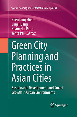 Couverture cartonnée Green City Planning and Practices in Asian Cities de 