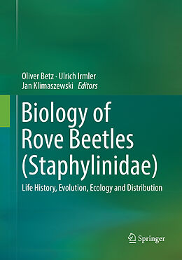 Couverture cartonnée Biology of Rove Beetles (Staphylinidae) de 