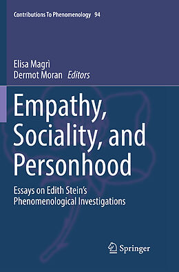 Couverture cartonnée Empathy, Sociality, and Personhood de 