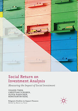 Couverture cartonnée Social Return on Investment Analysis de Volker Then, Konstantin Kehl, Olivia Rauscher