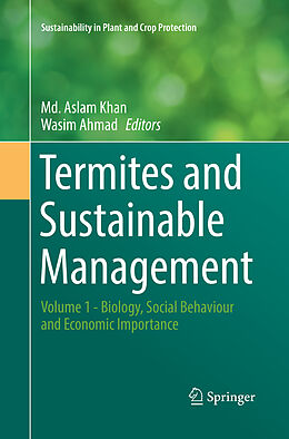 Couverture cartonnée Termites and Sustainable Management de 