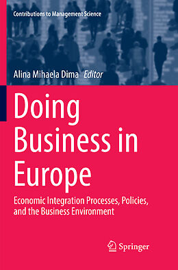 Couverture cartonnée Doing Business in Europe de 
