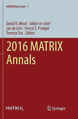 Kartonierter Einband 2016 MATRIX Annals von 