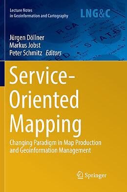 Couverture cartonnée Service-Oriented Mapping de 