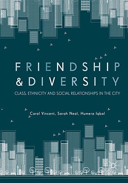 Couverture cartonnée Friendship and Diversity de Carol Vincent, Humera Iqbal, Sarah Neal