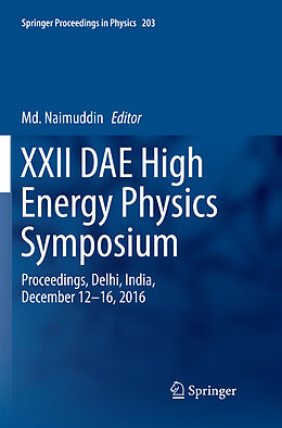 Couverture cartonnée XXII DAE High Energy Physics Symposium de 