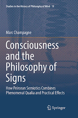 Kartonierter Einband Consciousness and the Philosophy of Signs von Marc Champagne
