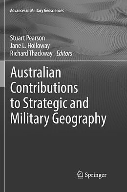 Kartonierter Einband Australian Contributions to Strategic and Military Geography von 