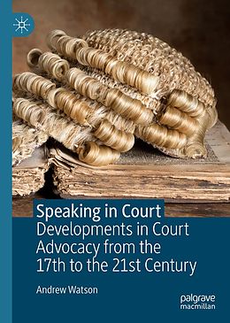 eBook (pdf) Speaking in Court de Andrew Watson