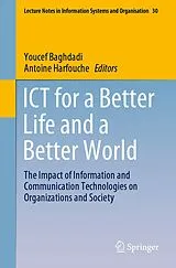 Kartonierter Einband (Kt) ICT for a Better Life and a Better World von