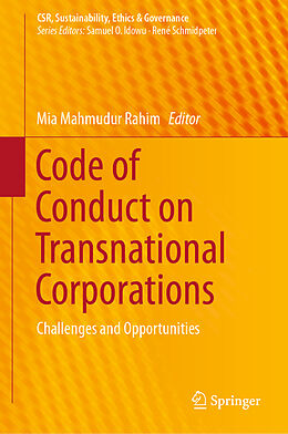 Livre Relié Code of Conduct on Transnational Corporations de 