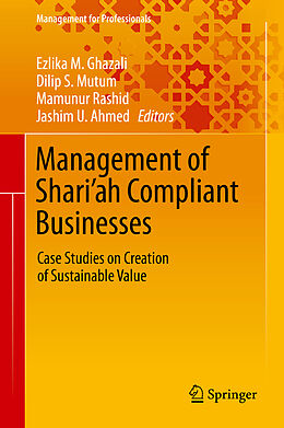 Fester Einband Management of Shari ah Compliant Businesses von 