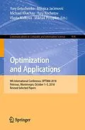E-Book (pdf) Optimization and Applications von 