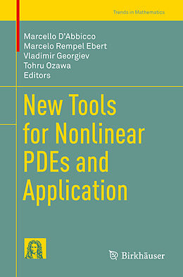 Livre Relié New Tools for Nonlinear PDEs and Application de 