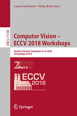 Kartonierter Einband Computer Vision   ECCV 2018 Workshops von 