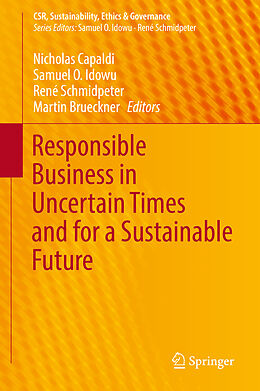 Livre Relié Responsible Business in Uncertain Times and for a Sustainable Future de 