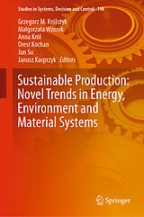 eBook (pdf) Sustainable Production: Novel Trends in Energy, Environment and Material Systems de 