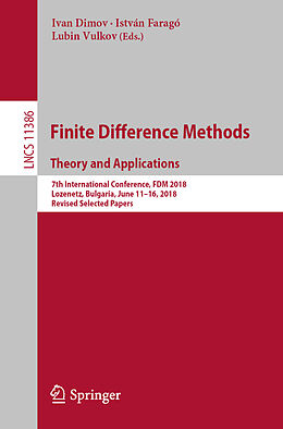 Kartonierter Einband Finite Difference Methods. Theory and Applications von 
