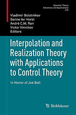 E-Book (pdf) Interpolation and Realization Theory with Applications to Control Theory von 