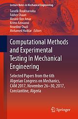 eBook (pdf) Computational Methods and Experimental Testing In Mechanical Engineering de 