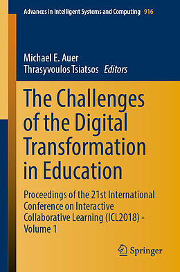 Couverture cartonnée The Challenges of the Digital Transformation in Education de 