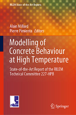 Livre Relié Modelling of Concrete Behaviour at High Temperature de 