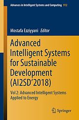 eBook (pdf) Advanced Intelligent Systems for Sustainable Development (AI2SD'2018) de 