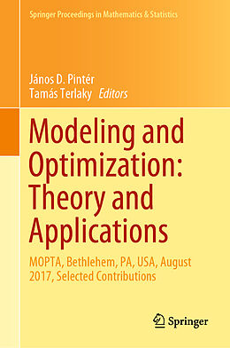 Fester Einband Modeling and Optimization: Theory and Applications von 