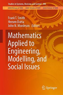 E-Book (pdf) Mathematics Applied to Engineering, Modelling, and Social Issues von 