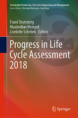 eBook (pdf) Progress in Life Cycle Assessment 2018 de 