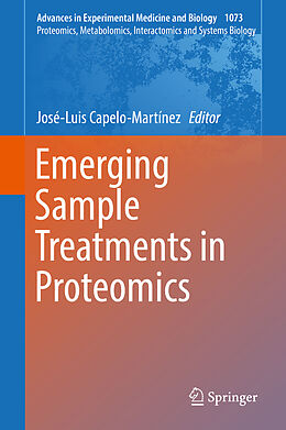 Fester Einband Emerging Sample Treatments in Proteomics von 