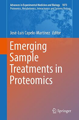 eBook (pdf) Emerging Sample Treatments in Proteomics de 