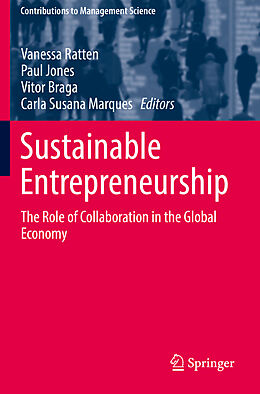 Couverture cartonnée Sustainable Entrepreneurship de 