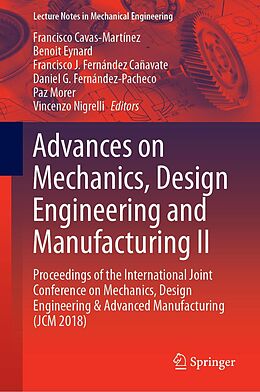 eBook (pdf) Advances on Mechanics, Design Engineering and Manufacturing II de 