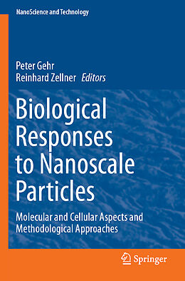 Couverture cartonnée Biological Responses to Nanoscale Particles de 