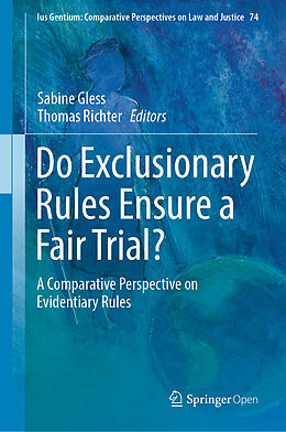 Livre Relié Do Exclusionary Rules Ensure a Fair Trial? de 
