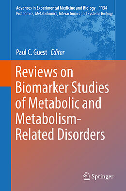 Livre Relié Reviews on Biomarker Studies of Metabolic and Metabolism-Related Disorders de 