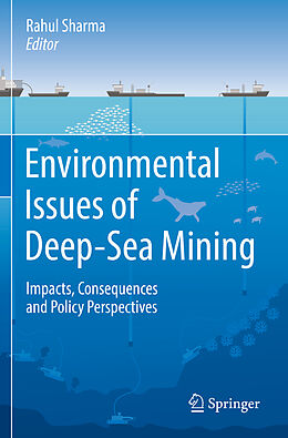 Couverture cartonnée Environmental Issues of Deep-Sea Mining de 